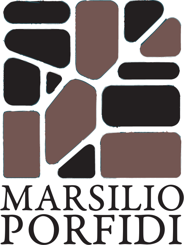 Logo Marsilio Porfidi verticale